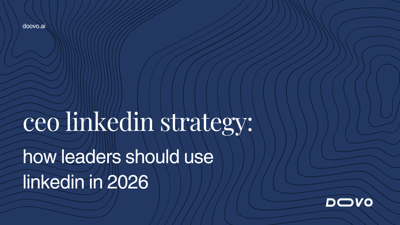 CEO LinkedIn Strategy: How Leaders Should Use LinkedIn in 2026