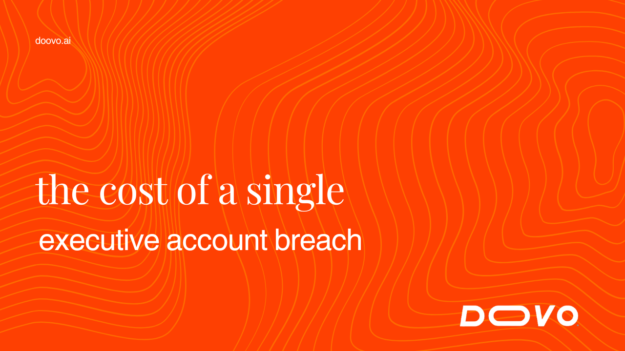 The Cost of a Single Executive Account Breach